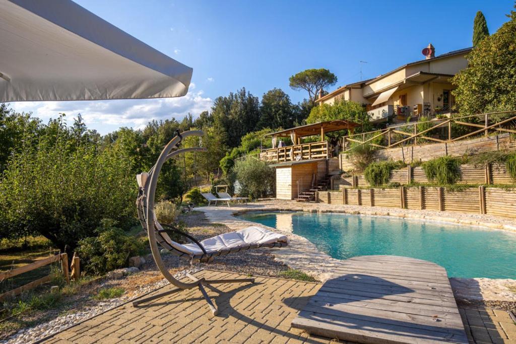 Toscana Da Sogno A Villa Allegria Siena Exterior foto